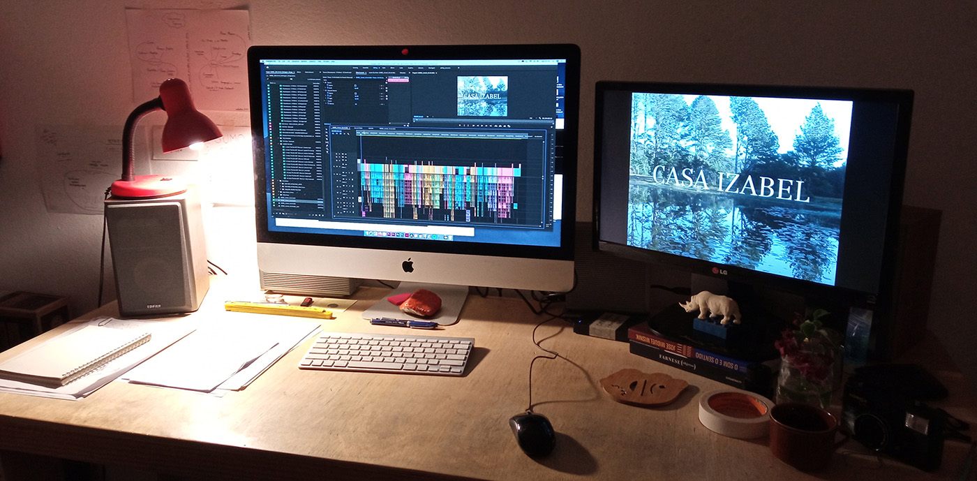 Editing desk